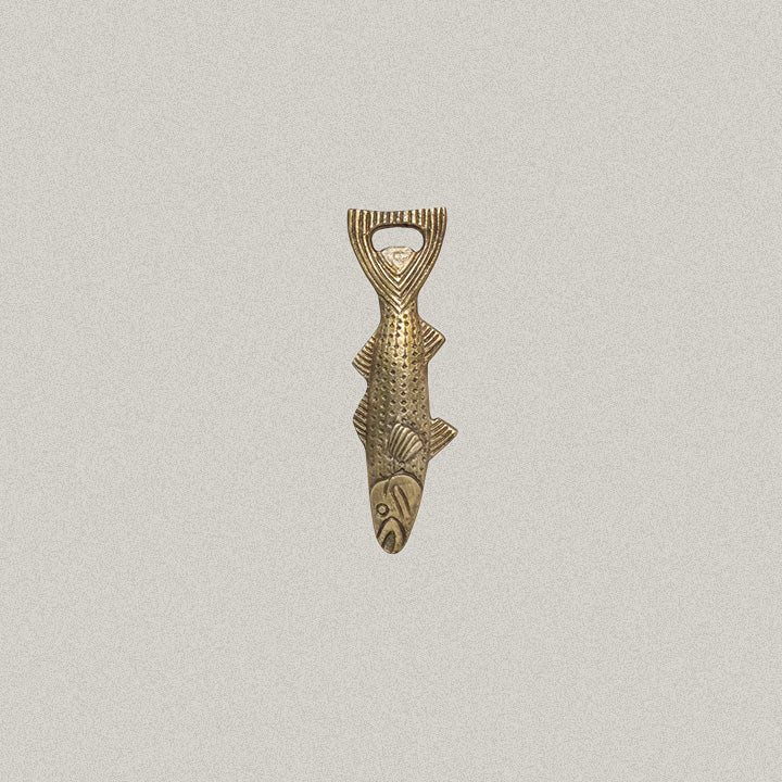 Bottle Opener Fish – Antique Brass